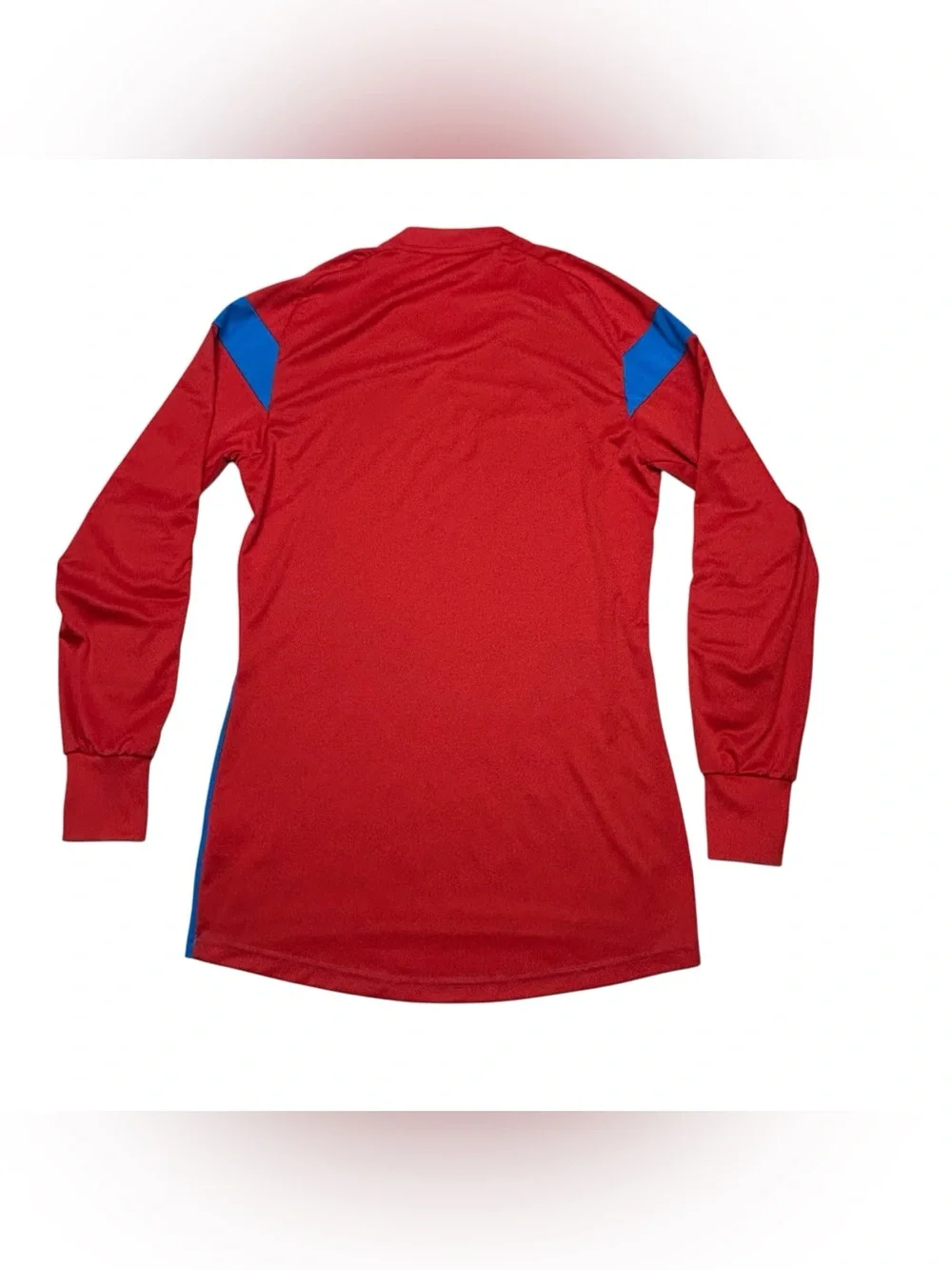 Adidas Climalite Mens Size S Goalkeeper Jersey Soccer Padded Elbow Long Sleeve